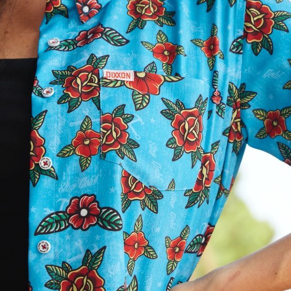 🏁🧨 DIXXON FLANNEL 🧨🏁 NEW Women's "Stay Gold" 🔸SOLD OUT🔸 - Picture 2 of 4